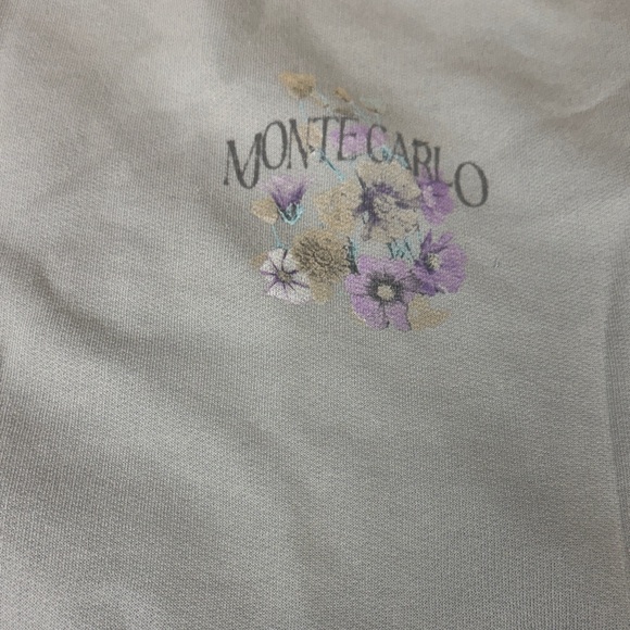 Wild Fable Monte Carlo Graphic Sweatshirt XXL Gray Sweatshirt women - Picture 8 of 9